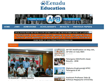 Tablet Screenshot of eenadueducation.net